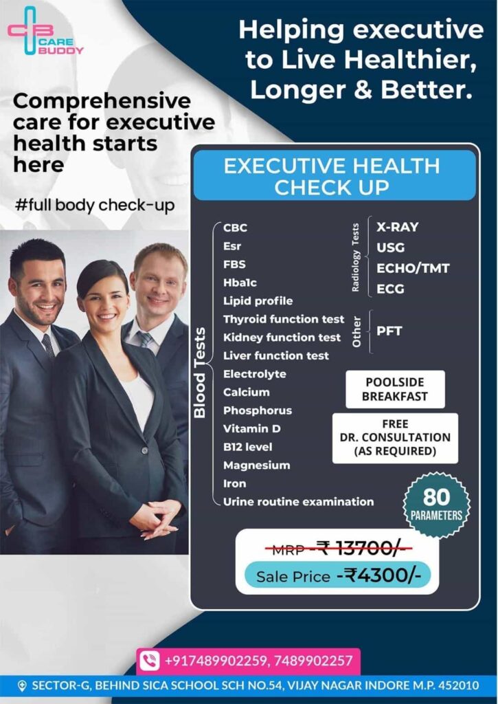 executive health package in indore